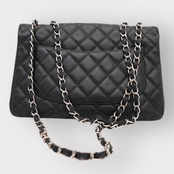 Chanel Jumbo Single Flap Caviar