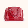 Louis Vuitton Alma BB Vernis Red Schultertasche