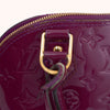 Louis Vuitton Alma BB Vernis Amarante Schultertasche