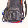 Chanel Graffiti Canvas Backpack 37 Rue Cambon Paris Rucksack