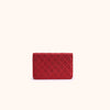 Chanel Wallet on Chain Rot Quilted Schultertasche