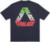 Palace Spectrum P3 tee Navy
