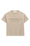 Fear of God Essentials Tee Kids Beige