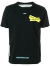 Off-White S/S 2018 Caution Fire Tape T-Shirt