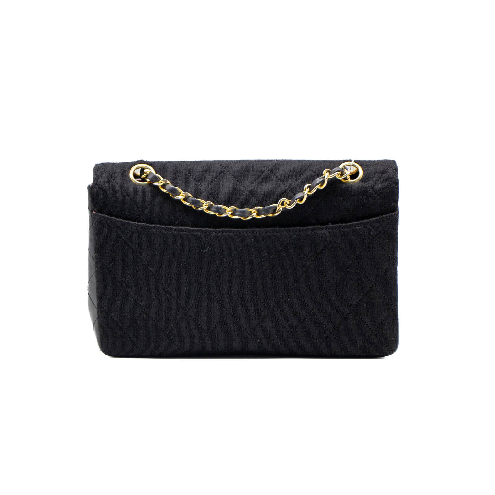Chanel Classic Single Flap Woven Quilted Leather