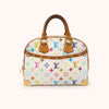 Louis Vuitton Trouvillex Takashi Murakami Multicolor Handbag