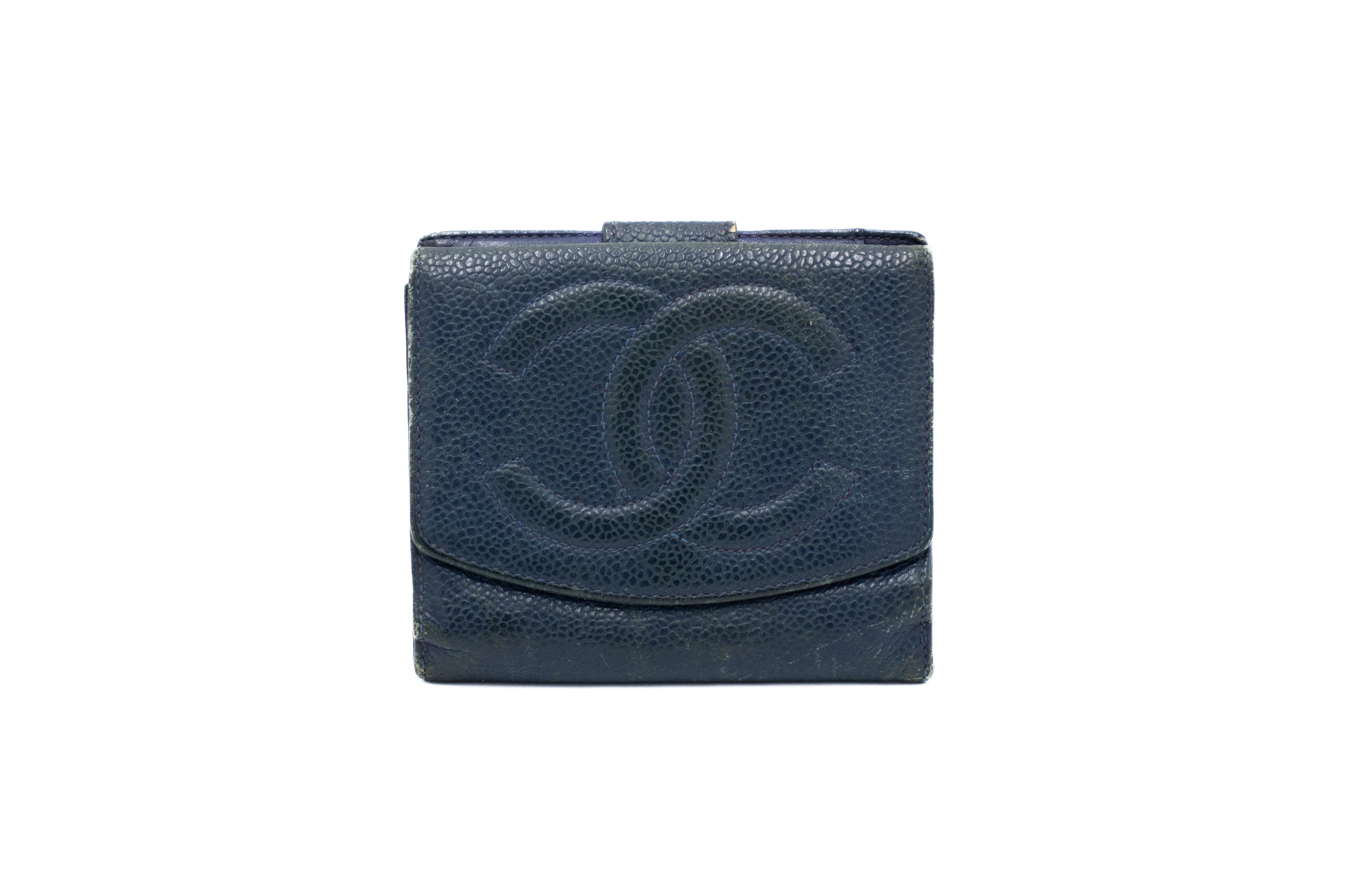 Chanel Leather "CC" Wallet