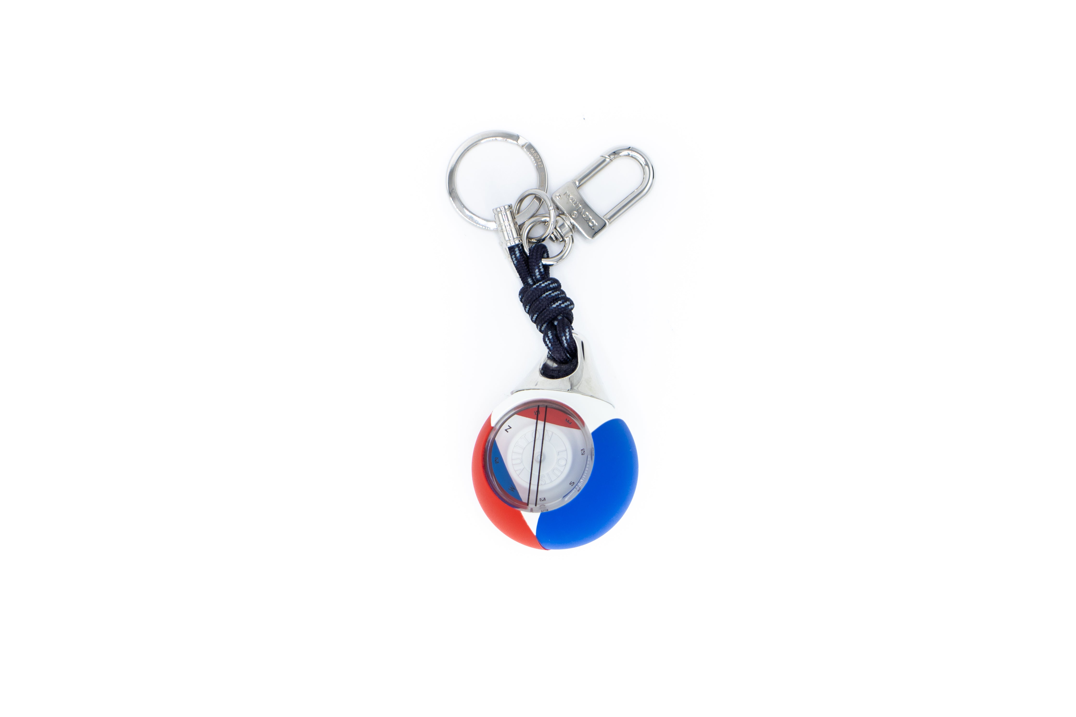 LOUIS VUITTON AMERICA'S CUP COMPASS KEYCHAIN